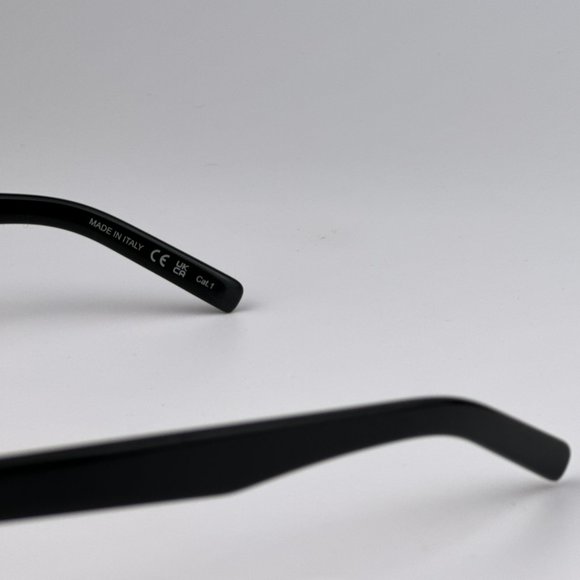 Saint Laurent SL545 001 BRAND NEW Sunglasses Black Light Yellow Pilot Unisex main image 4